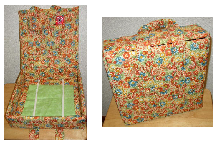 quilt block tote